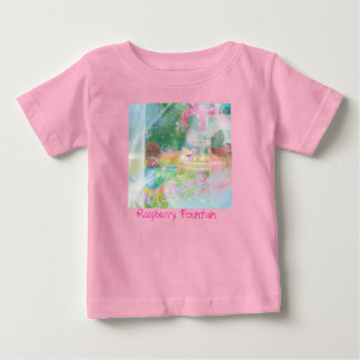 Tshirt pour tout-petit Fontaine de framboise