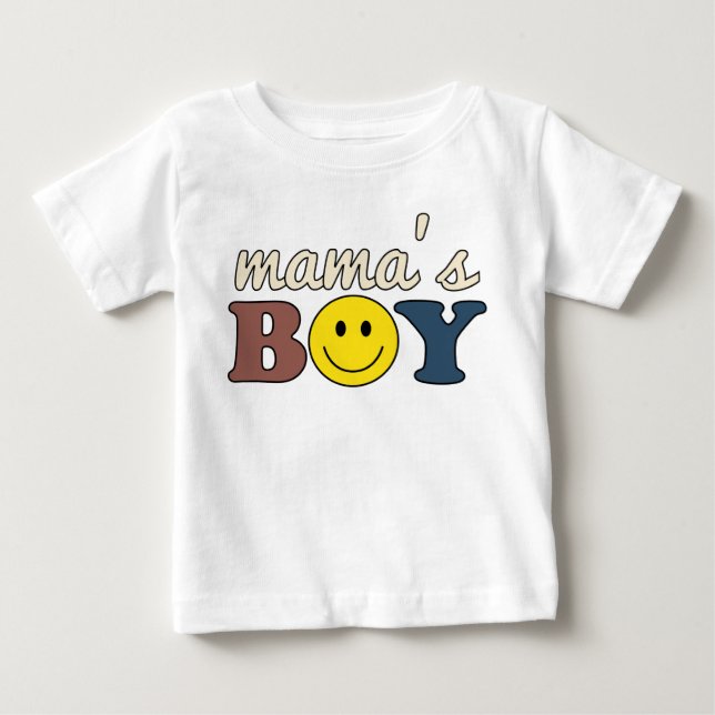 Tshirt pour tout-petit Le garçon à sa maman Bébé g (Devant)