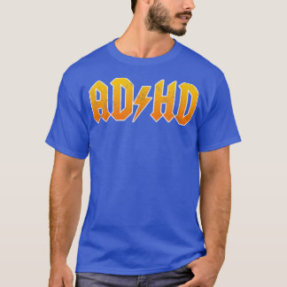 Tshirt Rocker ADHD pour hommes, femmes et enfants