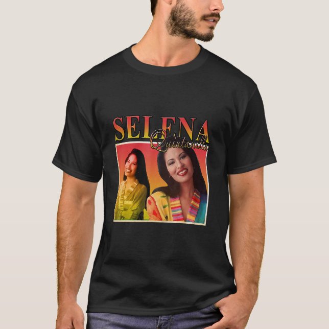 Tshirt Selenas Quintanilla Retro (Devant)