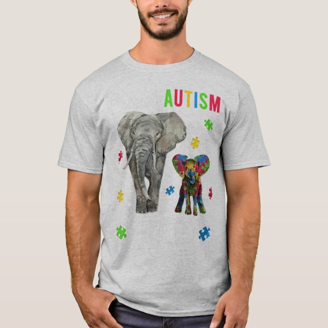 Tshirt Sensibilisation sur l'autisme Drôle Pour Ho (Devant)