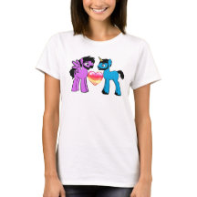 TShirt taille femme Brony barbu