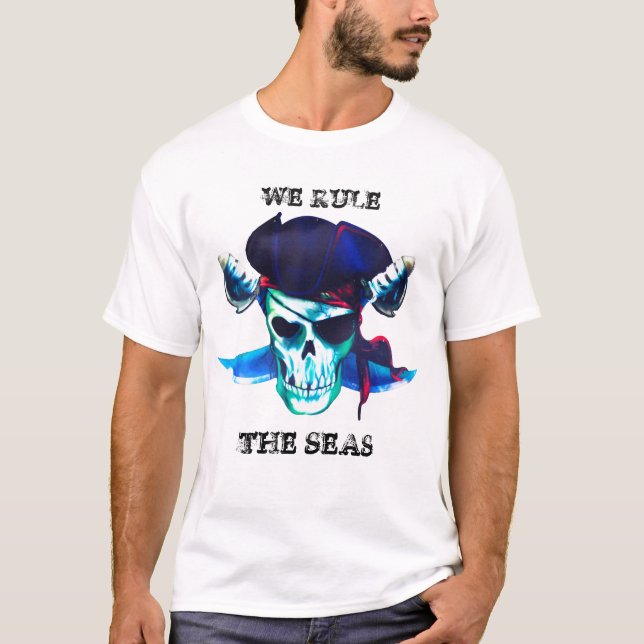 Tshirt tête pirate (Devant)