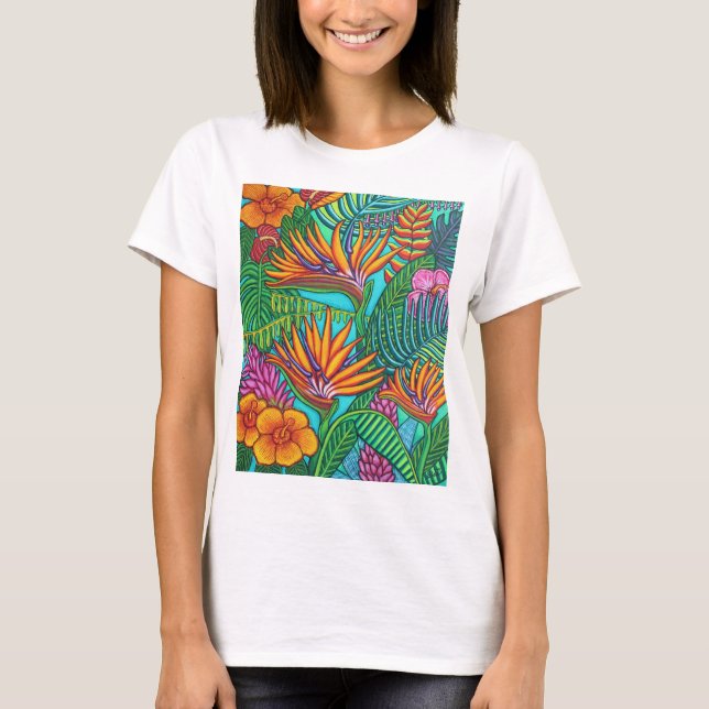 Tshirt Tropical Gems (Devant)