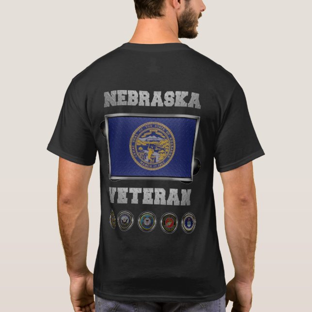 Tshirt vétéran du Nebraska (Dos)