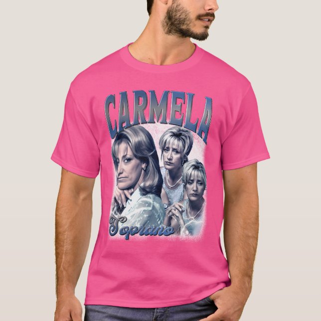 Tshirt Vintage Carmela Soprano Bootleg (Devant)