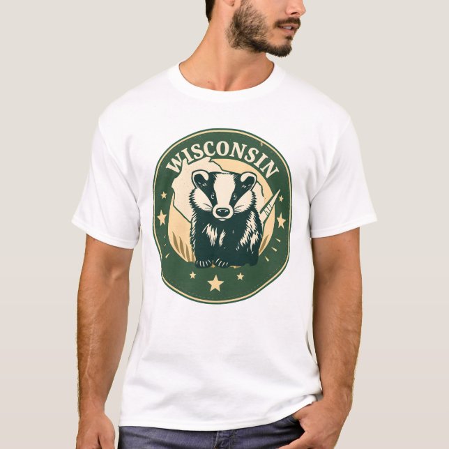 Tshirt Wisconsin V05 (Devant)