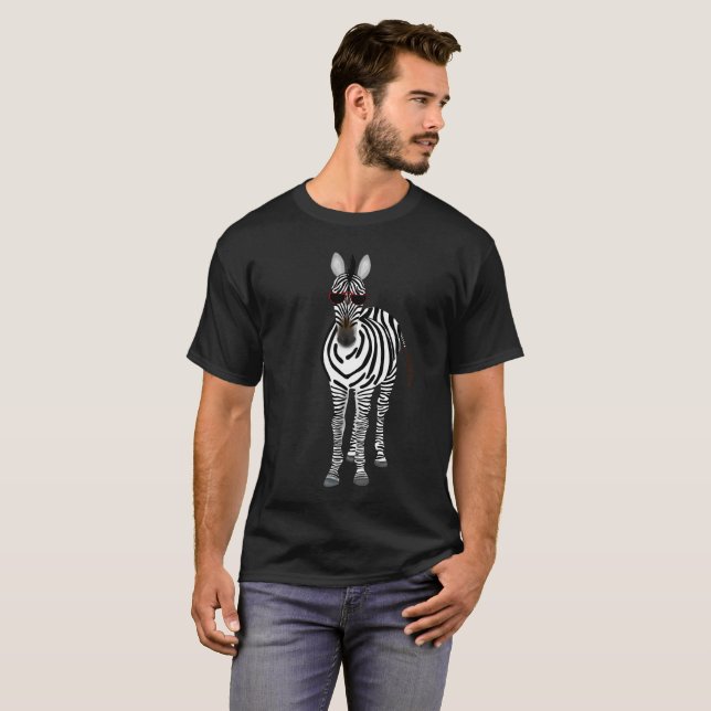 Tshirt Zebra (Devant entier)