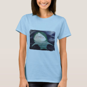 Tshirts avec peinture de requin qui nage
