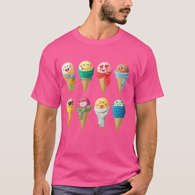 TShirts Cadeau Filles & Femmes Amoureuses de Crème (Devant)
