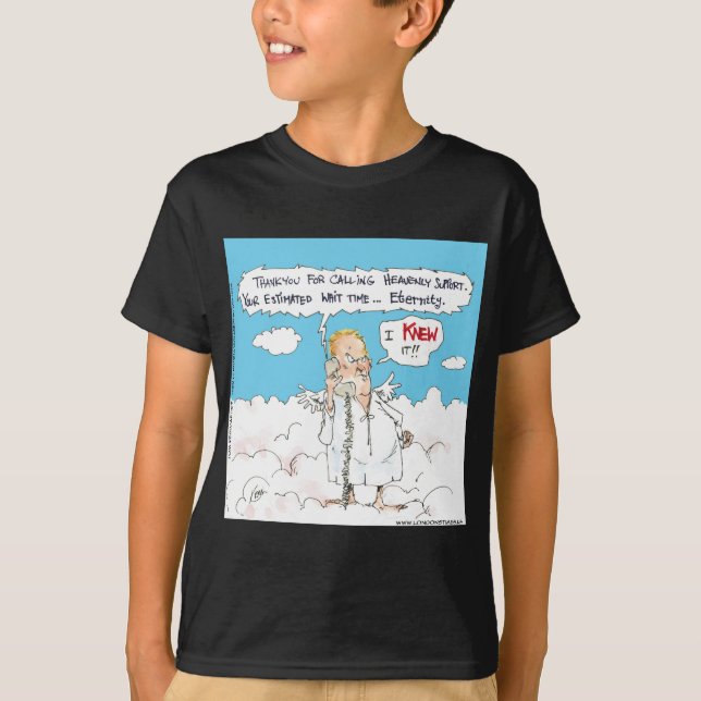 TShirts de Cartoons de Londons Times (Devant)
