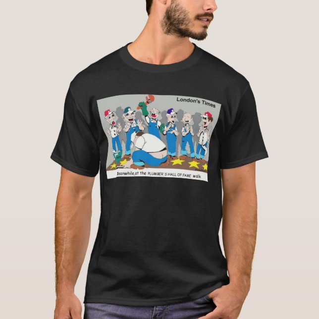 Tshirts de Cartoons de Londons Times (Devant)