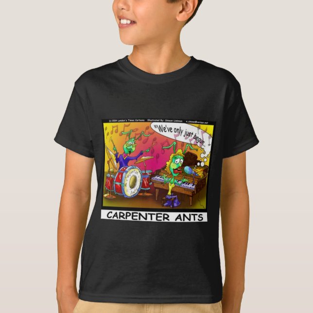 TShirts de Cartoons de Londons Times (Devant)