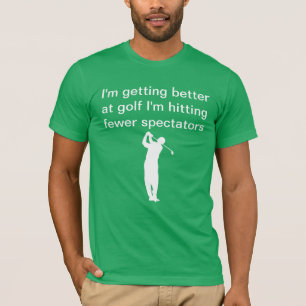 Tshirts de golf amusants