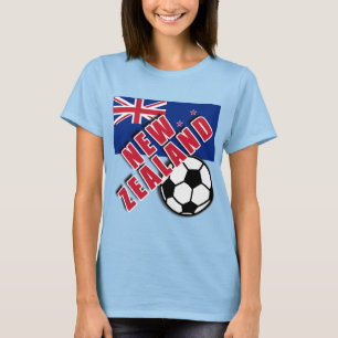 Tshirts du Fan du football de la NOUVELLE ZÉLANDE