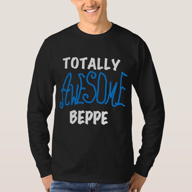 Tshirts et cadeaux de Beppe totalement géniaux (Devant)