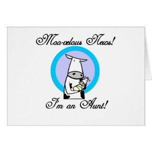 Tshirts et cadeaux de la nouvelle tante Moo-velous