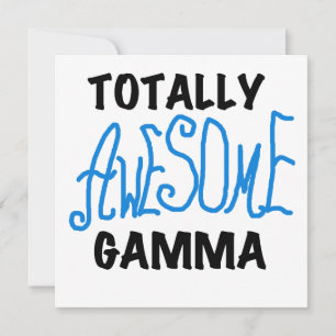 Tshirts et cadeaux Gamma Blue totalement géniaux