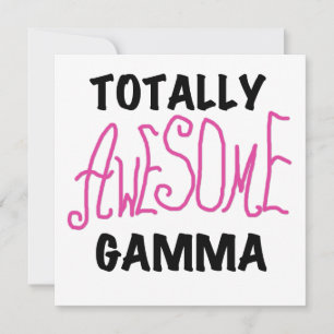 Tshirts et cadeaux Gamma Pink totalement géniaux