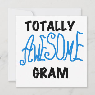 Tshirts et cadeaux Gram Blue totalement géniaux
