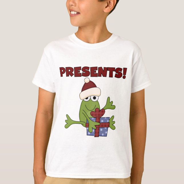 Tshirts et cadeaux père Noël Frog (Devant)