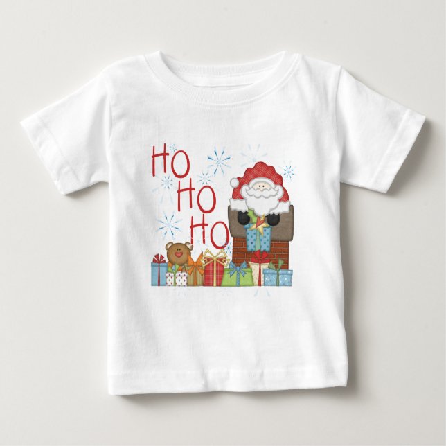 Tshirts et cadeaux père Noël Ho Ho Ho (Devant)