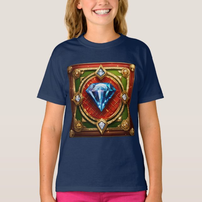 Tshirts inspirés par le diamant Trending Now !" (Devant)