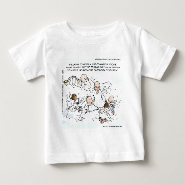 Tshirts par les dessins animés du Times de Londres (Devant)