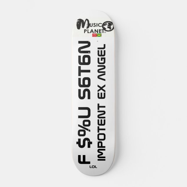 TST F U SATAN Skateboard (Recto)