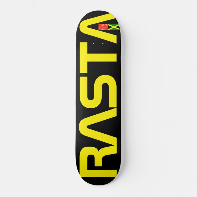 TST /JAH RASTAFARI Skateboard (Recto)