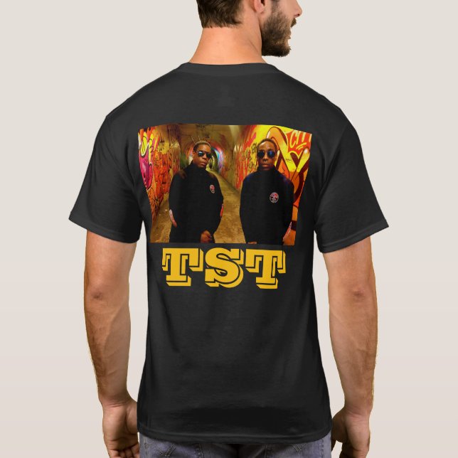 TST.  T-Shirt de Base Foncé (Dos)