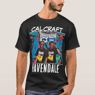 TST. T-shirt noir CALCRAFT HAVENDALE