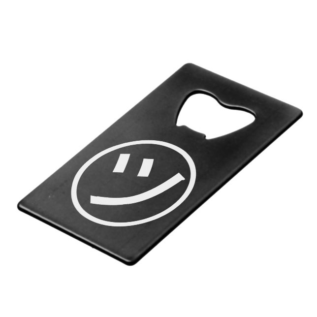 ㋡ Tsu Kana Katakana Smiling Emoji / Emoticon (Devant Angle)