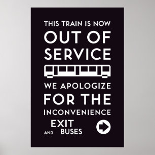TTC - Affiche d'excuses pour services rendus