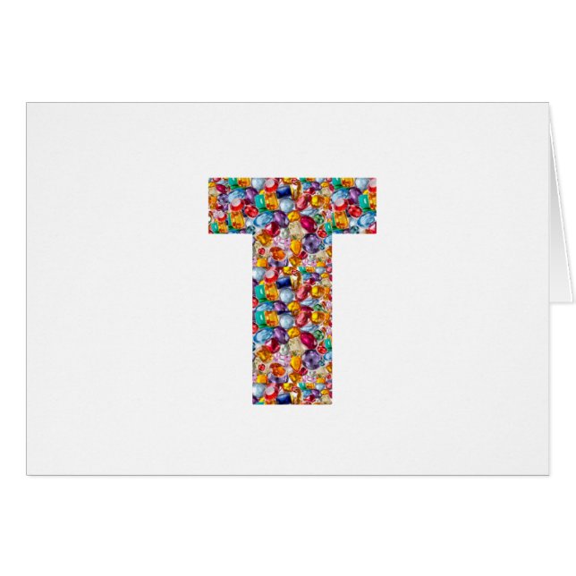 TTT perle les cadeaux grands de l'ALPHA enduits (Devant horizontal)