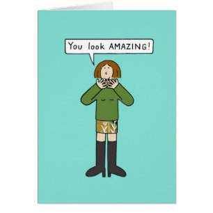 Tu As L'Air Extraordinaire Dame De Caricature