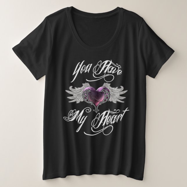 Tu As Mon Coeur Rose (Design devant)