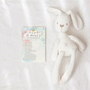 "Tu connais bien maman / papa" quiz, 2 côtés