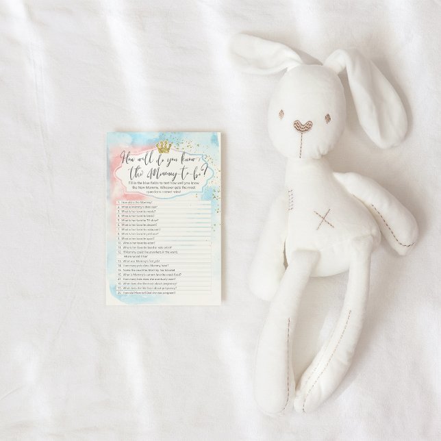 "Tu connais bien maman / papa" quiz, 2 côtés (Créateur téléchargé)