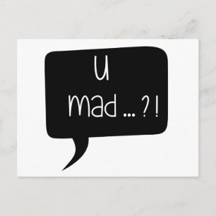 Tu Es... ? ! - Carte postale de devis amusant