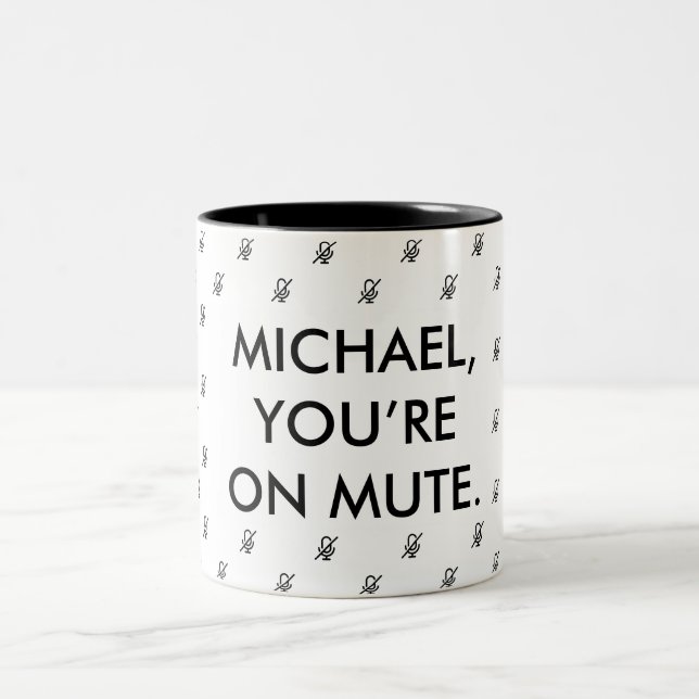Tu es en route| Mug de cadeaux de nom personnalisé (Centre)