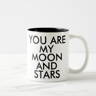 tu es ma lune et des étoiles Mug   Cadeau de la Sa