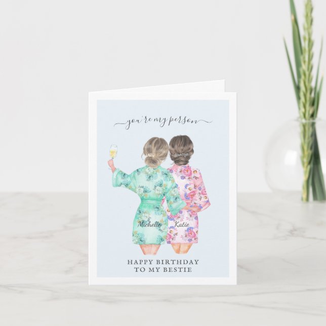 Tu es ma personne | Carte d'anniversaire de meille (Devant)