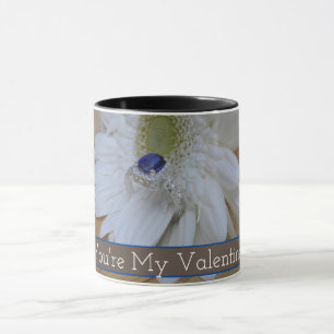 Tu es ma tasse de café Diamond Sapphire Valentine