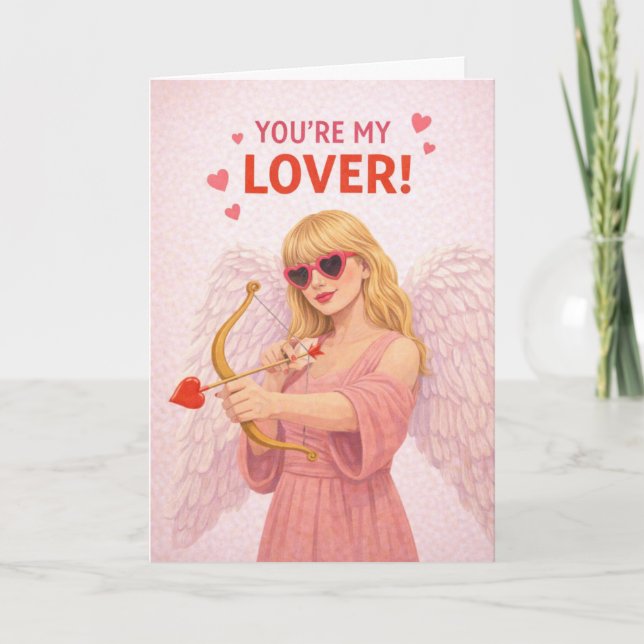 💘 Tu es mon amant ! – Carte de la Saint-Valentin  (Devant)