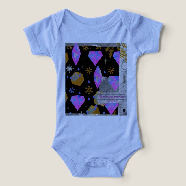 Tu es mon moment précieux Bébé Body (Design Recto)