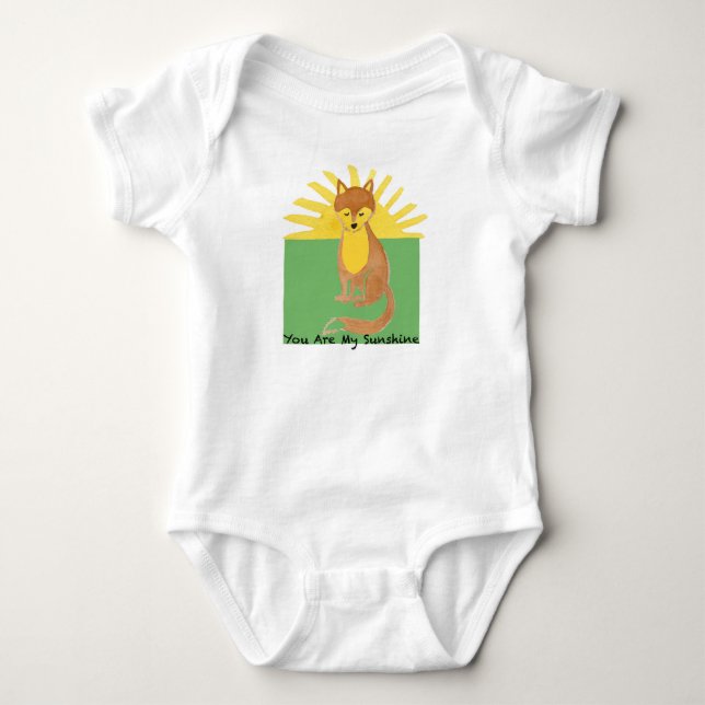 Tu es mon soleil. Body bébé. Vêtements bébé (Devant)