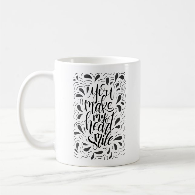 Tu Fais De Mon Coeur Une Mug De Sourire (Gauche)