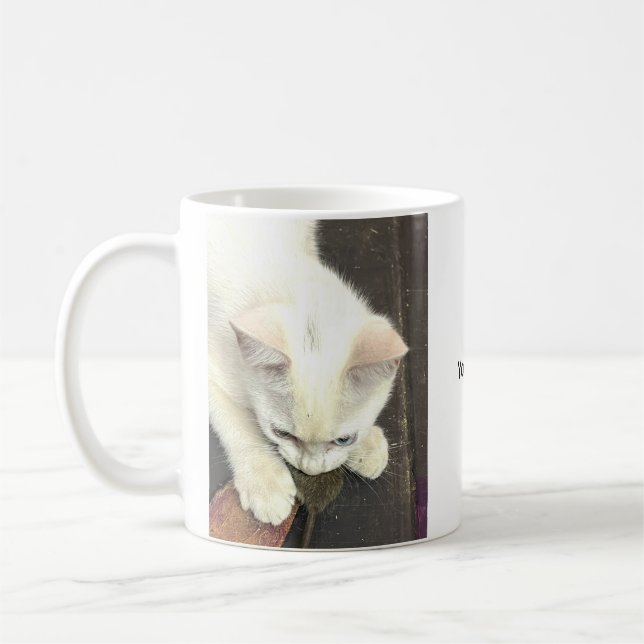 Tu m'as eu pendant 10 ans ! Mug de café d'annivers (Gauche)