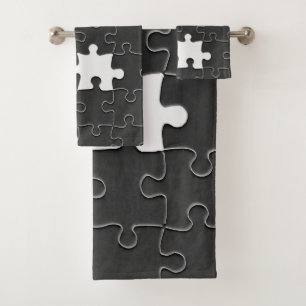 Tu Me Complètes Romantique Puzzle Noir et Blanc